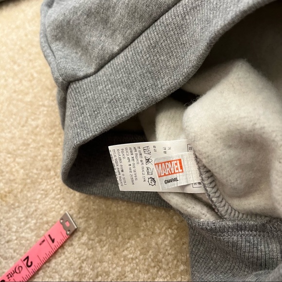 Marvel Captain America Sweatshirt Toddler Size 3 Years Flip-Sequin Shield Cotton - Picture 7 of 9